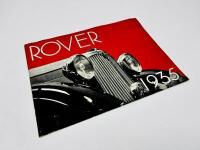 ROVER: Two Sales Brochures for the 1935 14 and for the P5 3-litre [Location: Sydney] - 2