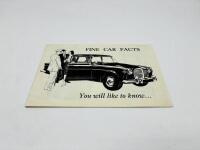 ROVER: Two Sales Brochures for the 1935 14 and for the P5 3-litre [Location: Sydney] - 5