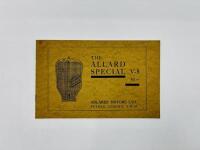 ALLARD: A Sales Brochure for the Allard Special V-8 [Location: Sydney]