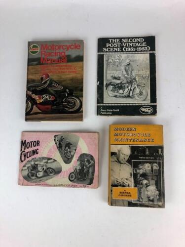 BOOKS: Three books, Castrol Motorcycle Racing Manual, Motorcycling, Modern Motorcycle Maintenance - Bernal Osborne, Post Vintage Scene 1931-1953 - Bruce Main-Smith
