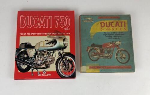 BOOKS: Two books, Ducati 750 Bible - Ian Falloon and Ducati Singles - Mick Walker
