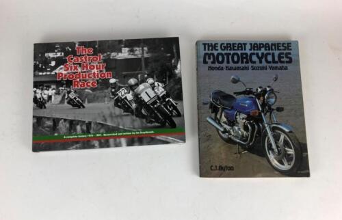 BOOKS: Two books, The Castrol 6 Hour Production Race - Jim Scaysbrook and The Great Japanese Motorcycles - CJ Ayton