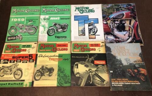 MAGAZINES: Six issues of 'Motor Cycling' Magazine and one Classic & Vintage Motorcycles and one additional magazine