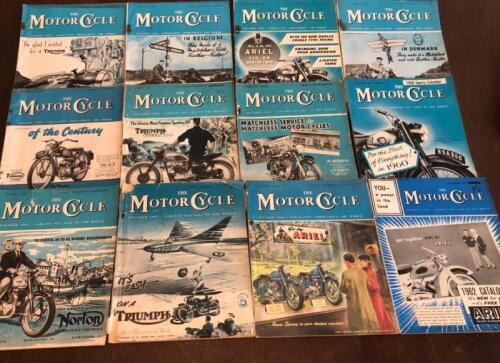 MAGAZINES: 12 issues of 'The Motorcyle' Magazine