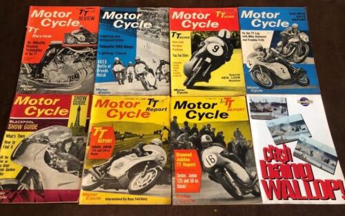 MAGAZINES: Seven issues of 'Motorcyle' Magazine and one magazine titled 'Crash Bang Wallop '
