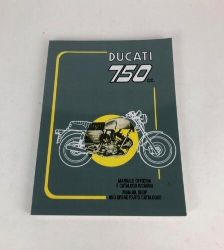 DUCATI: One original Ducati 750 1971-75 Roundcase workshop manual & parts catalogue NEW