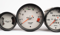 GAUGES: A set of five 1967 Porsche 911 gauges, possibly 911 T - 3