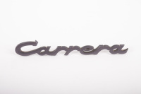 CARRERA: A Porsche Carrera engine lid badge
