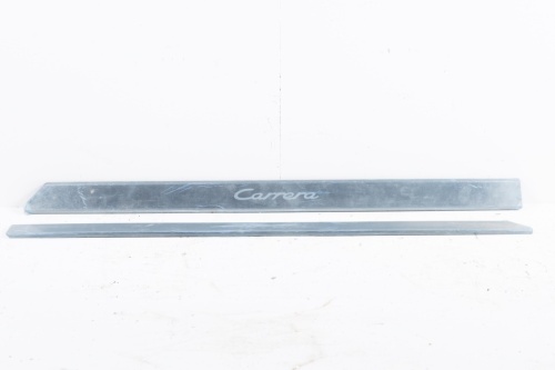 SCUFF PLATES: A NOS pair of Porsche 911 993 scuff plates