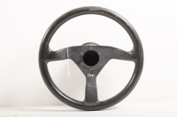 MOMO: An early Porsche 911 Momo steering wheel with boss