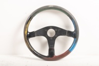 MOMO: A Momo Benneton Sports racing steering wheel in box