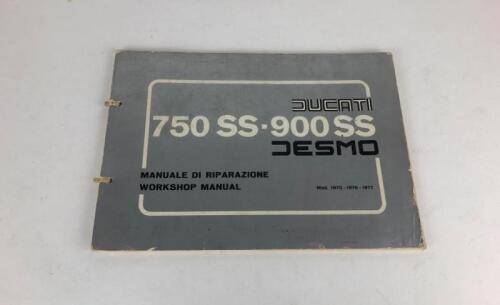 DUCATI: One original Ducati 750/900 SS 1975/76/77 Workshop Manual