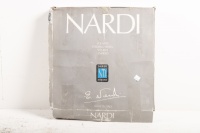 NARDI: A NOS Nardi 3 spoke partial woodgrain steering wheel - 2
