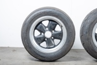 FUCHS WHEELS: A set of Porsche 911 Fuchs wheels, includes two 15 x 7 and two 15 x 8 wheels - 4