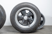 FUCHS WHEELS: A set of Porsche 911 Fuchs wheels, includes two 15 x 7 and two 15 x 8 wheels - 5