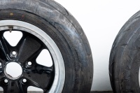 FUCHS WHEELS: A set of Porsche 911 Fuchs wheels, includes two 15 x 7 and two 15 x 8 wheels - 7