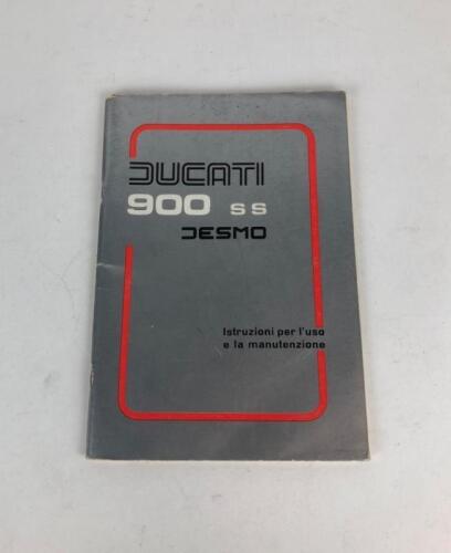 DUCATI: One original Ducati 900 SS 1980 Maintenance Manual