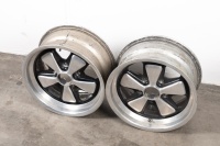 FUCHS: Two 15IN x 7IN Fuchs alloy wheels - 5