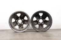 FUCHS: Two 15IN x 7IN Fuchs alloy wheels - 9