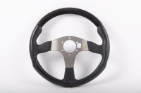 MOMO: A Momo Champion TYP 035 / KBA 70118 [02-99] racing steering wheel, partial leather & suede - 2