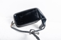 MIRROR: A circa 1975-89 Porsche 911 right side mirror in black [P/N 91173102401] - 2