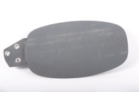 FUEL FLAP: A Porsche 911 fuel flap cover