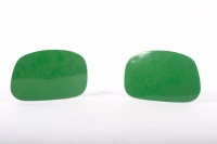 LIGHT COVERS: A pair of light covers in viper green thought to suit a 1969-73 Porsche 911