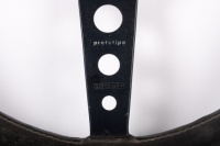 MOMO: A Momo Prototipo three spoke leather bound racing steering wheel [P/N M 20340] - NEW PHOTOS ADDED - 3
