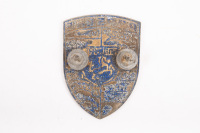 PORSCHE BADGE: A Porsche crest emblem bonnet badge - 2