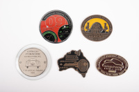 356 REGISTER: A group of four Australian Porsche 356 Register event badges