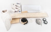FOKKER-E: A Dancing Wings Hobby S24 1.5M Fokker-E balsawood airplane model kit