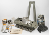 KING TIGER TANK: A Sankyo (Japan) German Army King Tiger remote control tank model kit