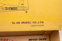 AKRO 1204M: An OK Model Co. (Japan) radio controlled aerobatic semi scale model Akro 1204M plane model kit - 2