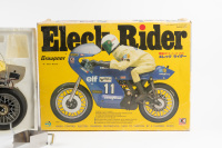 GRAUPNER ELECK RIDER: A circa 1979 Kyosho Graupner Eleck Rider radio controlled motorcycle model - 3