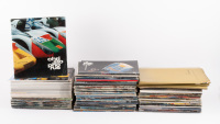 CHRISTOPHORUS: A large collection of Porsche Christophorus magazines dating from the 1960s up to the 2000s