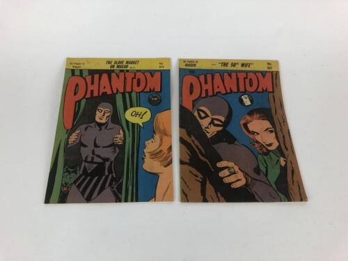 COMICS: Two original Phantom Comics, #837 'The 50th Wife' 1985 and #872 'The Slave Market of Mucar' 1987