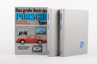 PORSCHE TYPES: 'Das Grosse Buch Der Porsche Typen - Alle Fahrzeuge Von 1948 bis Heute' (The Big Book of Porsche Models:All Vehicles from 1948 to Today), by Lothar Boschen & Jurgen Barth, two hardcover book set in slipcase