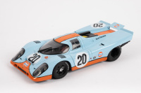 PORSCHE 917K: An Autoart 1:18 scale Le Mans Porsche 917K 'Steve McQueen' in Gulf Oil livery, car No.20, with opening parts