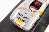 550 SPYDER: An Autoart 1:18 scale 1954 Porsche 550 Spyder Panamericana, silver, opening features, racing number 55 with associated sponsorship decals with original display case - 2