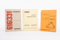 PORSCHE ENGINE 616/33-1: Three small booklets related to the industrial Porsche engine 616/33-1