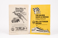 RACE PROGRAMMES: Two race programmes from 1969 - 2