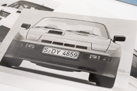 PORSCHE 924: A 1980 dated press kit including information & black & white photos relating to the Porsche 924 Carrera GT - 2