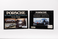 PORSCHE 4 CYLINDER: Two copies of 'Porsche - The 4-Cylinder, 4-Cam Sports & Racing Cars' by Jerry Sloniger, softcover book, first published 1977 - 2