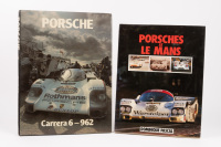 LE MANS PORSCHE: Two hardcover books related to Porsche Le Mans cars