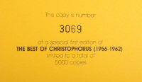 CHRISTOPHORUS: 'The Best of Christophorus 1956-1962' limited edition (numbered 3069/5000) hardcover book in slipcase, published 1987 - 3