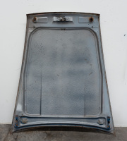 BONNET: A circa 1966-73 Porsche 911 bonnet (front luggage compartment), comes complete with catch & lock & courtesy lights - 4