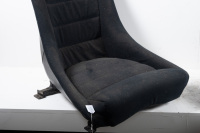 FRONT SEATS: A pair of front seats to suit a circa 1974-77 Porsche 911, one is leather, the other velour - 4