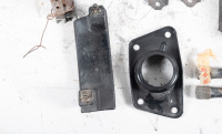 AUTOJUMBLE: A group of parts to suit 1974-85 Porsche 911, includes bumper accordions, two muffler straps, two rear torsion bar mounts, sway bar clamps, G series front bumper inserts - 3