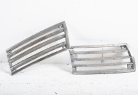 HORN GRILLE VENTS: A pair of horn grille vents to suit 1964-67 Porsche 911