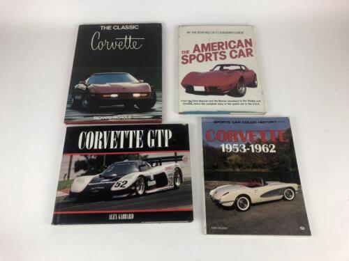 BOOKS: Four books, Corvette GTP and American Sport Car and Corvette